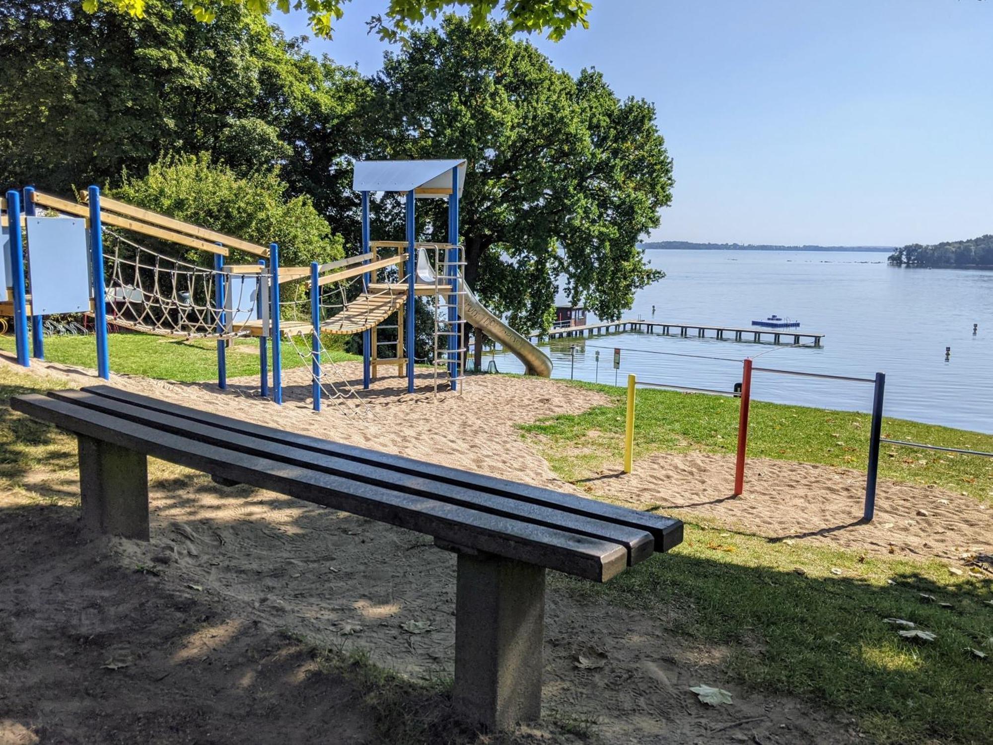 Ferienwohnung Feldblick Auf Dem Bauernhof Am Schweriner See Bad Kleinen Eksteriør billede